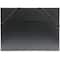 JAM Paper Black 11" x 15" Elastic Closure Plastic Portfolio